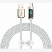 Baseus cable Display USB - USB-C 2,0 m 5A white   CATSK-A02