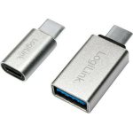 LogiLink USB 3.2 Gen1 Set Adapter, USB-A/F To USB-C/M & Micro-USB/F To USB-C/M