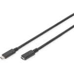 Digitus Cable USB-C Extension Cable 1.5m Black AK-300210-015-S