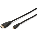 CABLE DIGITUS HDMI to MICRO TYPE-D GOLD PLATED V1,4   AK-330109-010-S