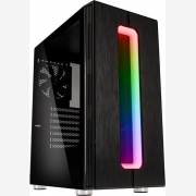 Kolink Nimbus RGB Midi-Tower, Tempered Glass PC Case - black (GEKL-048)