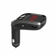 EARLDOM FM TRANSMITTER CAR KIT WIRELESS MP3 CHARGER AUX AUDIO OUTPUT 3.1A ET-M36 (17371)