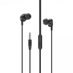 Remax Stereo earphones with microphone RW-105 Black (20475)