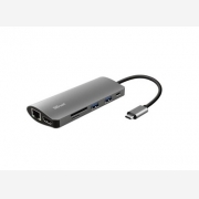 TRUST - Dalyx Aluminium 7-in-1 USB-C Multi-port Adapter