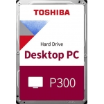 TOSHIBA HDD 3.5 4TB P300 HDWD240UZSVA, SATA3, 5400RPM, CACHE 128MB, BULK, 2YW.