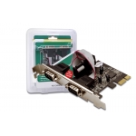 APPROX PCI EXPRESS CARD 2PORTS SERIAL LOW PROFILE