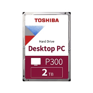 TOSHIBA HDD 3.5 2TB P300 HDWD220UZSVA, SATA3, 5400RPM, CACHE 128MB, BULK, 2YW.